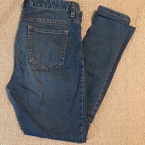 FREE PEOPLE Distressed Skinny Jeans